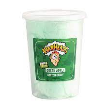 Warheads Cotton Candy Green Apple